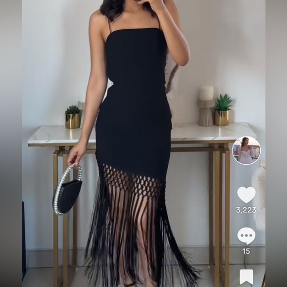 NWT ZARA VIRAL 2025 COLLECTION FRINGED DRESS SIZE M
🚨FIRM PRICE NO DISCOUNT - Picture 6 of 14